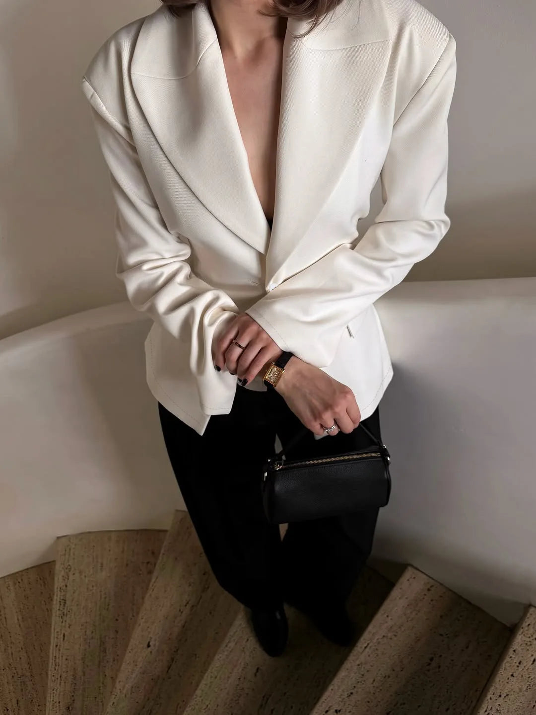 The Chelsea Blazer | Oversized Tailored Blazer