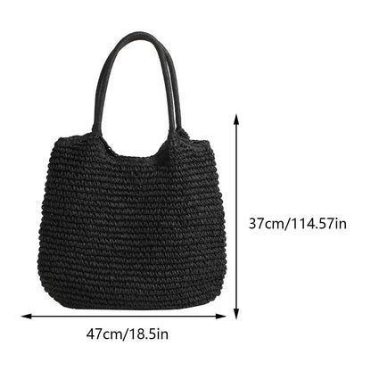 The Coastal Woven Bag | Structured Summer Tote