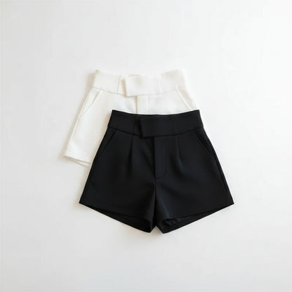 The Olivia Shorts | High-Waisted Tailored Shorts