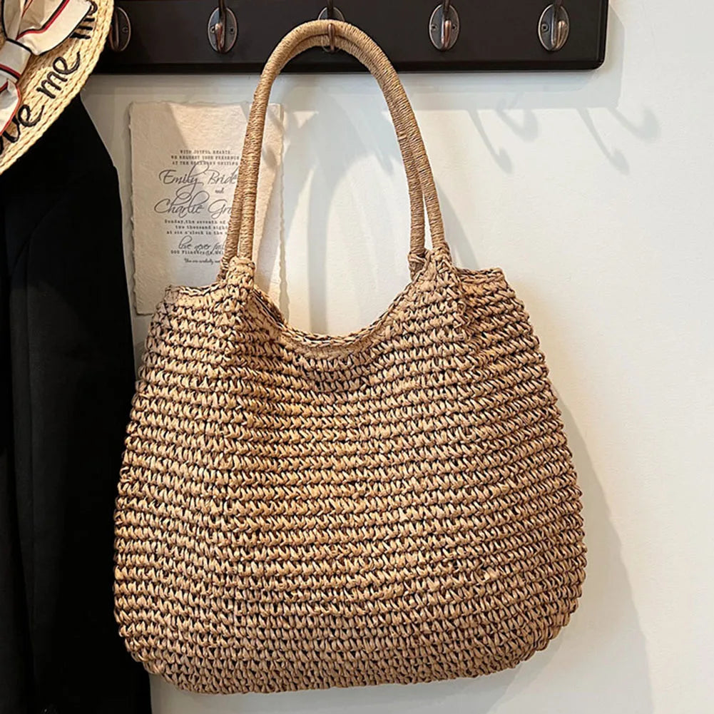 The Coastal Woven Bag | Structured Summer Tote