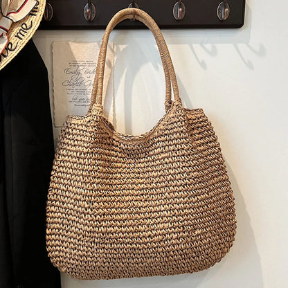 The Coastal Woven Bag | Structured Summer Tote