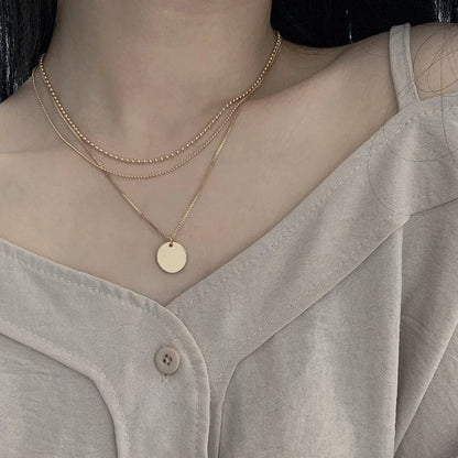 The Élise Necklace | Delicate Layered Chain Necklace