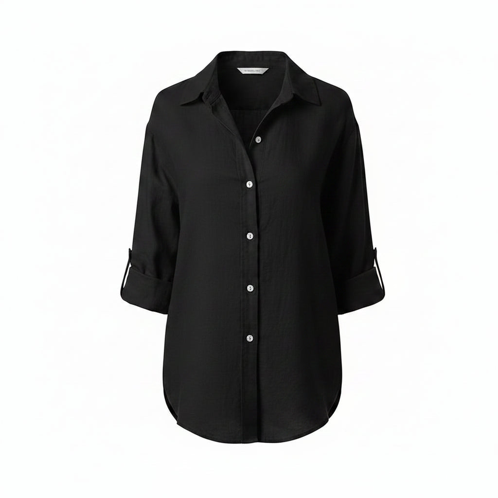 The Victoria Linen Shirt | Relaxed Button-Up Blouse