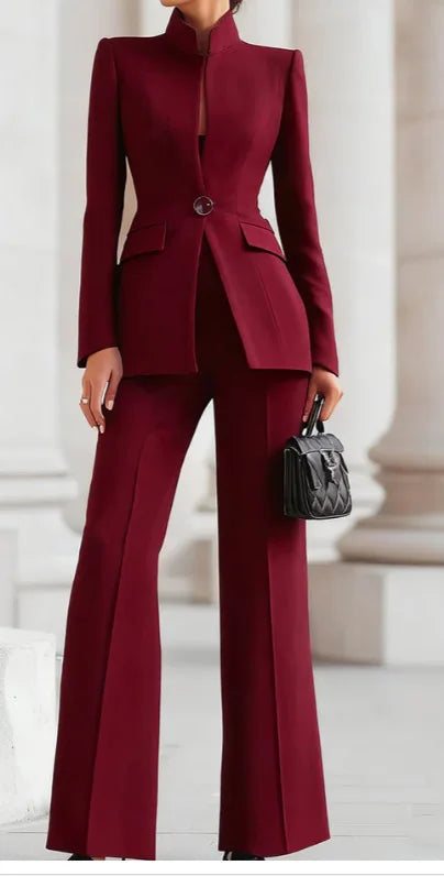The Zentra Suit Set | Structured Blazer & Trousers