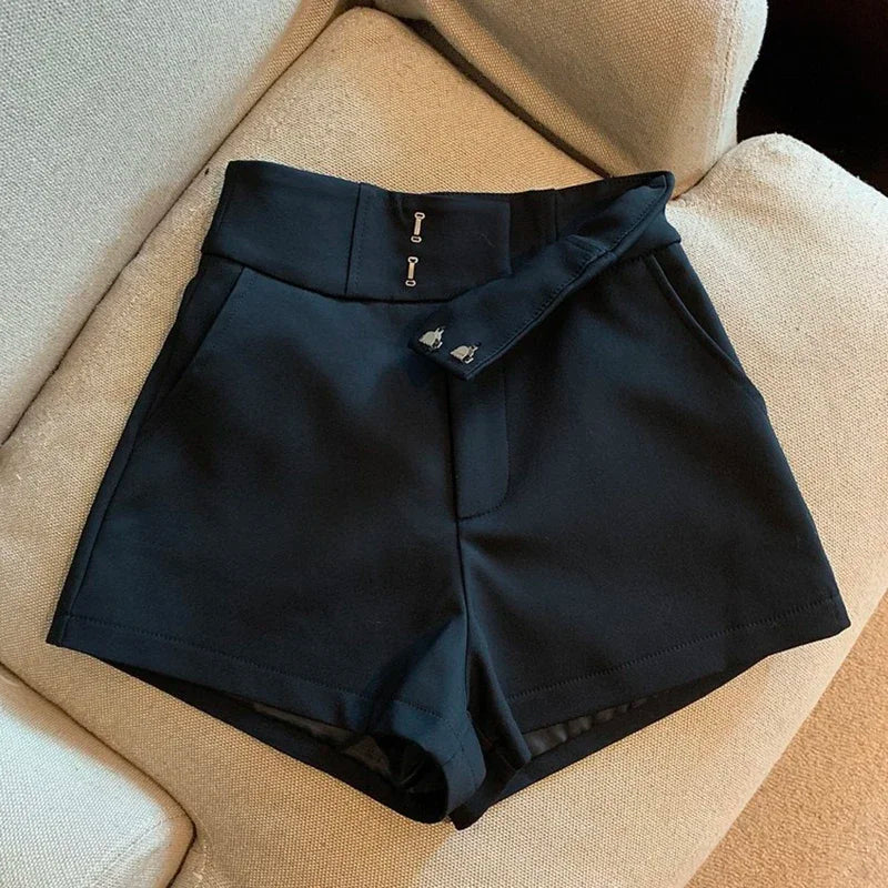 The Olivia Shorts | High-Waisted Tailored Shorts