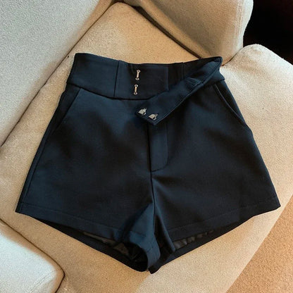 The Olivia Shorts | High-Waisted Tailored Shorts