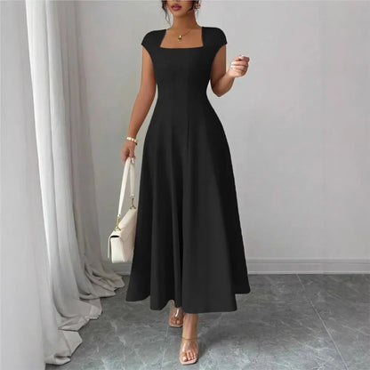 The Eleanor Wrap Midi Dress | A-Line Wrap Midi Dress