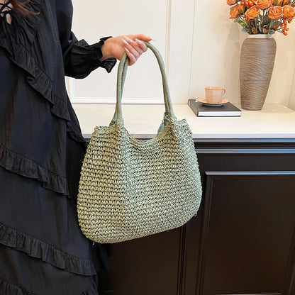 The Coastal Woven Bag | Structured Summer Tote