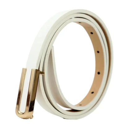 The Sand Belt | Slim Leather Belt