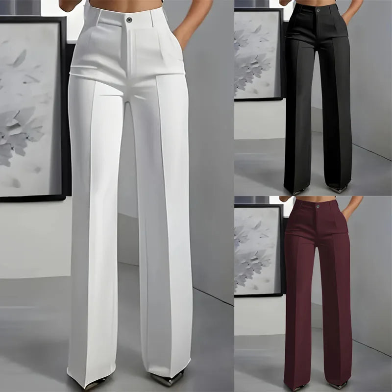 The Charlotte Trousers | Tailored Wide-Leg Trousers