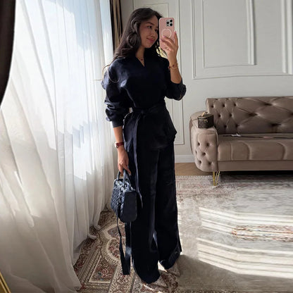The Capri Linen Set | Elegant Summer Co-Ord