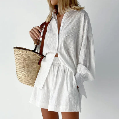 The Resort Set | Relaxed Shirt & Tailored Shorts