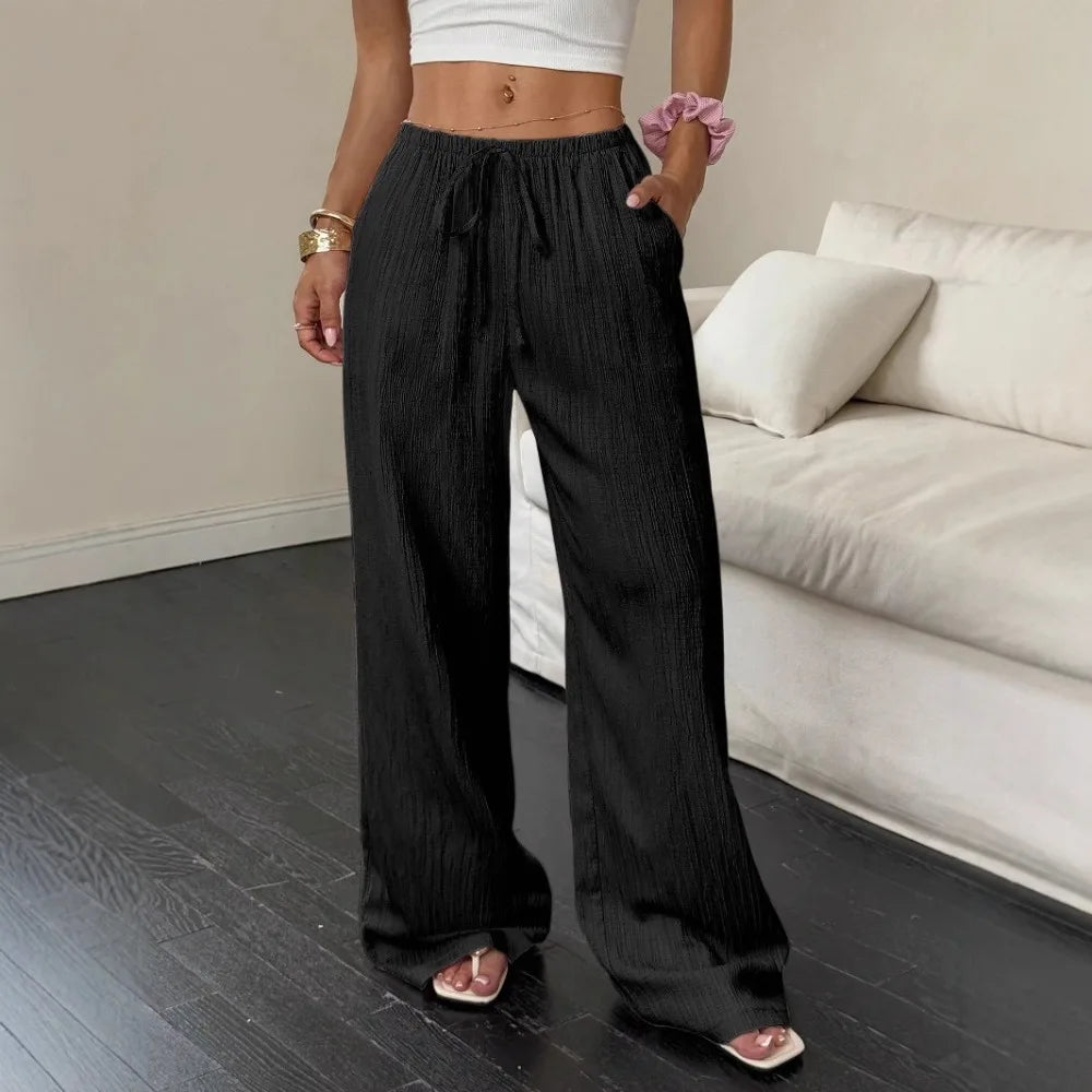 The Harper Trousers | High-Waisted Wide Leg Trousers