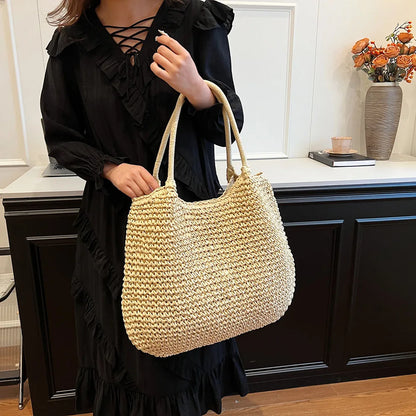 The Coastal Woven Bag | Structured Summer Tote