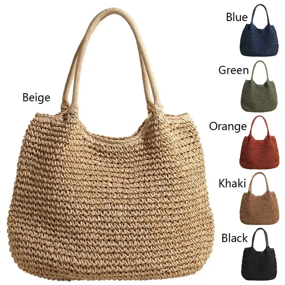 The Coastal Woven Bag | Structured Summer Tote