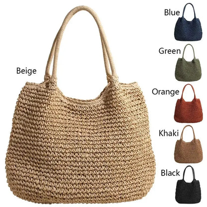 The Coastal Woven Bag | Structured Summer Tote