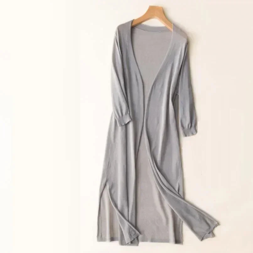 The Amélie Cardigan | Longline Knit Cardigan
