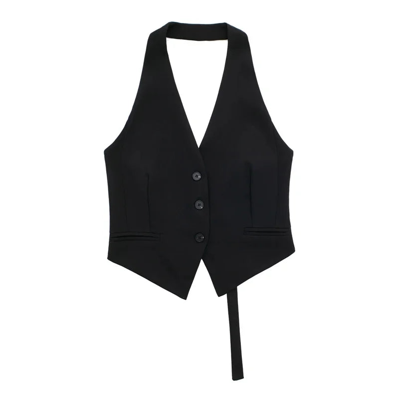 The Chloe Vest | Tailored Sleeveless Waistcoat
