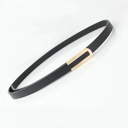 The Sand Belt | Slim Leather Belt