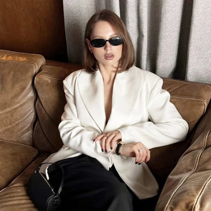 The Chelsea Blazer | Oversized Tailored Blazer