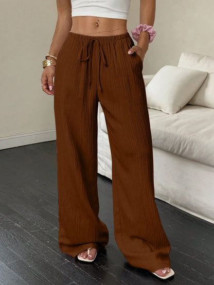 The Harper Trousers | High-Waisted Wide Leg Trousers