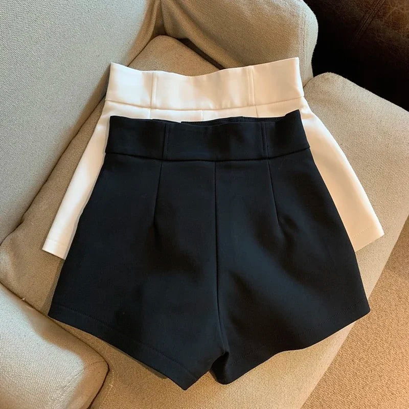 The Olivia Shorts | High-Waisted Tailored Shorts