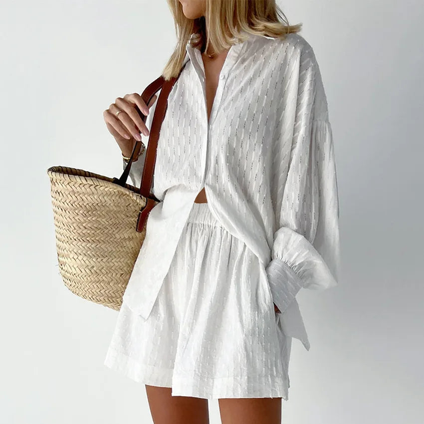 The Resort Set | Relaxed Shirt & Tailored Shorts